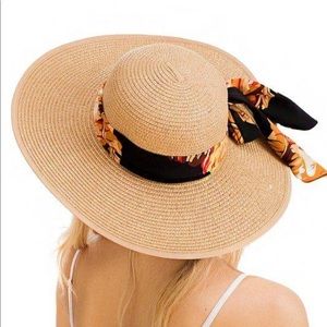 Wide Brim Floppy Beach Summer Hat For Women